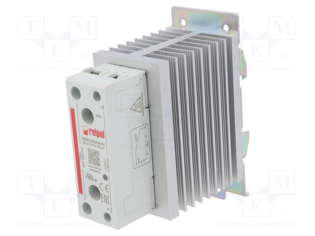Relay: solid state; Ucntrl: 4÷32VDC; 40A; 24÷660VAC; DIN,on panel