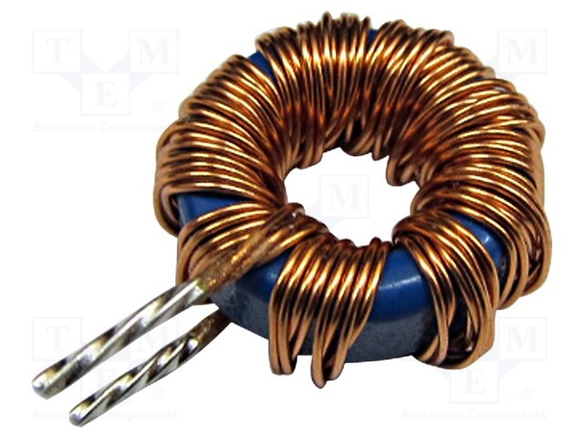 Inductor: wire; THT; 15uH; 4A; 19.3mΩ