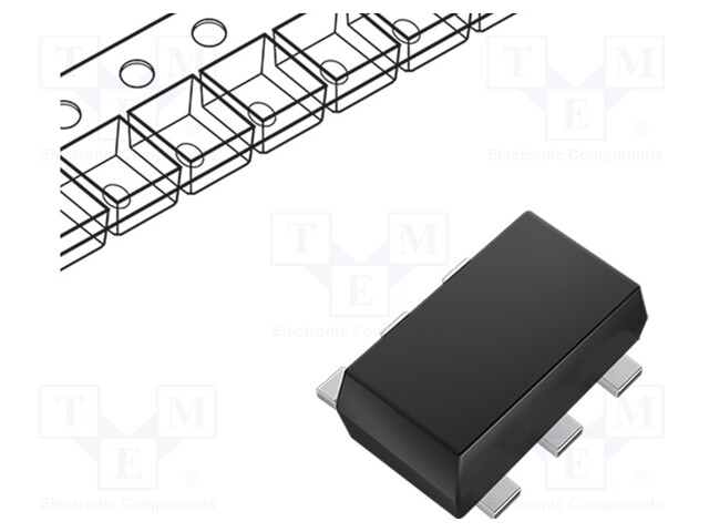 Diode: TVS array; 5.6V; 3.5A; common anode,quadruple; SOT-665