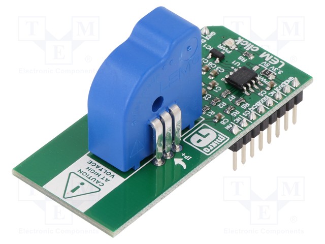 Click board; transducer; SPI; LTS 6-NP,MCP3201; 3.3/5VDC