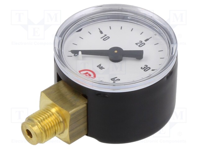 Manometer; 0÷40bar; 40mm; non-aggressive liquids,inert gases