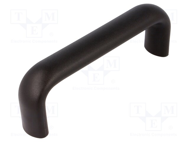 Handle; Mat: technopolymer (PP); black; H: 56mm; L: 166mm; W: 27mm