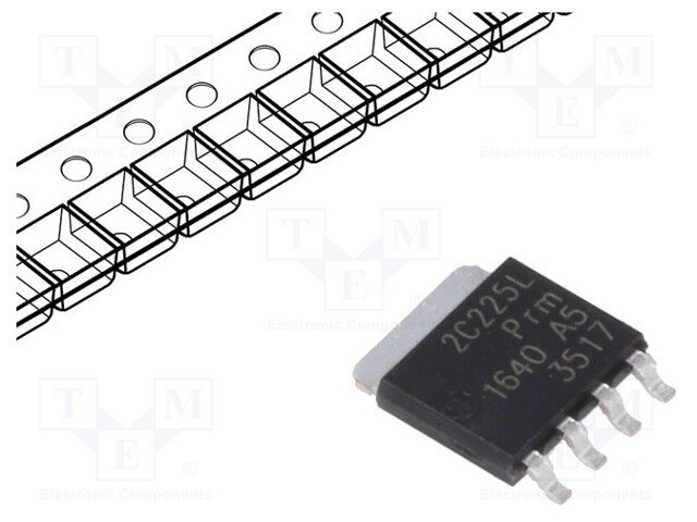 Transistor: N-MOSFET; unipolar; 25V; 100A; 106W; PowerSO8