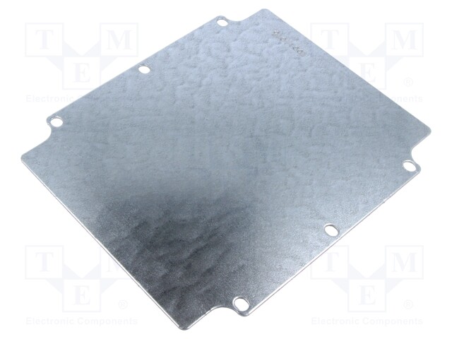 Mounting plate; steel