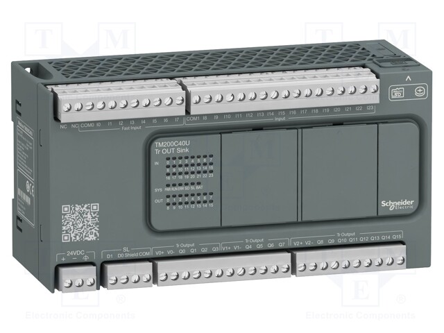 Module: PLC programmable controller; OUT: 16; IN: 24; IP20; 24VDC