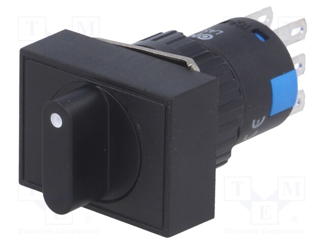 Switch: rotary; Pos: 3; 3A/220VAC; 2A/24VDC; -20÷55°C; 50mΩ; Ø16mm