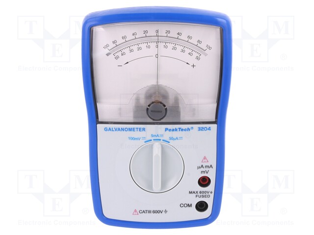 Galvanometer; Features: impact resistant holster; analogue; 300g