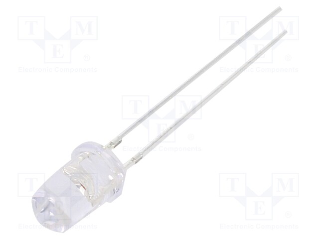 LED; 5mm; red; 18000÷22000mcd; 30°; 20mA; 1.8÷2.6V; Front: convex