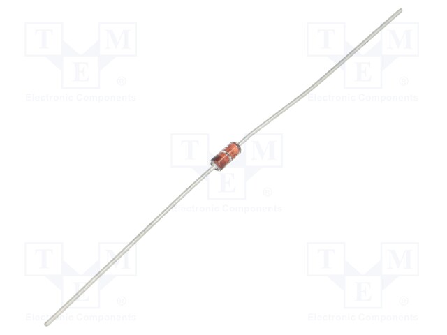 Diode: Zener; 0.5W; 33V; DO35; single diode; 100nA