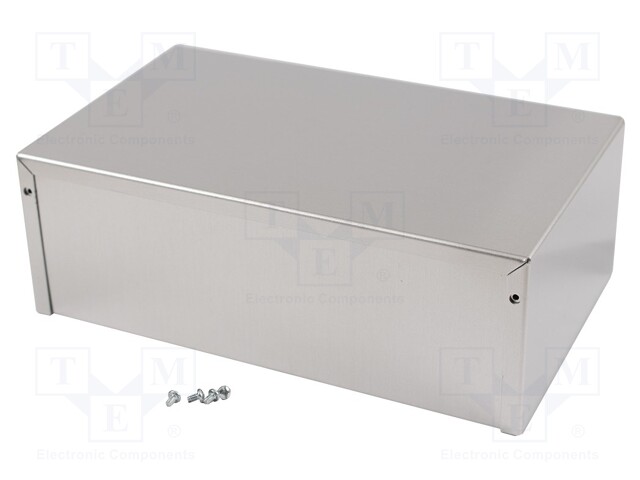 Enclosure: multipurpose; X: 152mm; Y: 254mm; Z: 38mm; 1411; aluminium