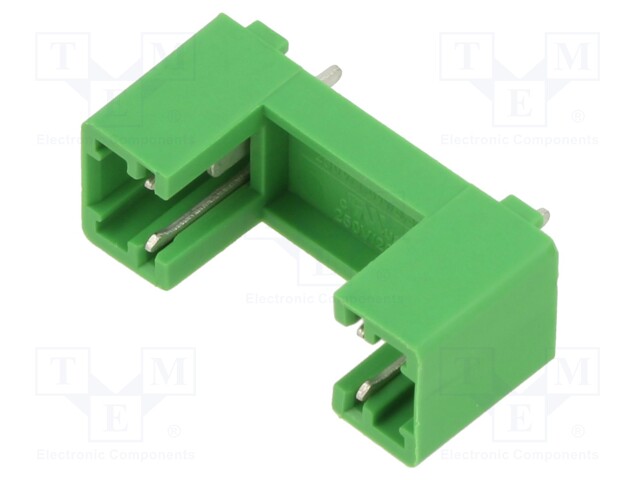 Fuse holder; cylindrical fuses; THT; 5x20mm; -30÷85°C; 6.3A; green