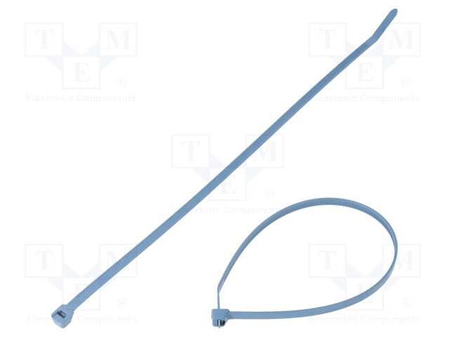 Cable tie; with metal; L: 291mm; W: 4.8mm; polyamide; 222N; -40÷85°C