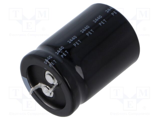 Capacitor: electrolytic; SNAP-IN; 680uF; 200VDC; Ø25x35mm; ±20%