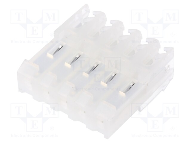 Plug; wire-board; female; PIN: 5; 3.96mm; IDC; for cable; MAS-CON