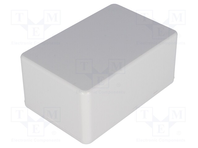 Enclosure: multipurpose; X: 56mm; Y: 85mm; Z: 39mm; 1591; ABS; grey