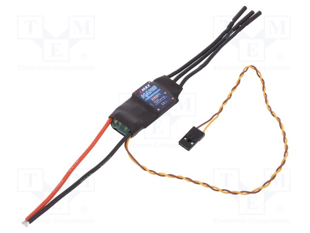 RC accessories: ESC; Nano; 11.1÷14.8VDC; 45x21mm; 17g; Ioper: 20A