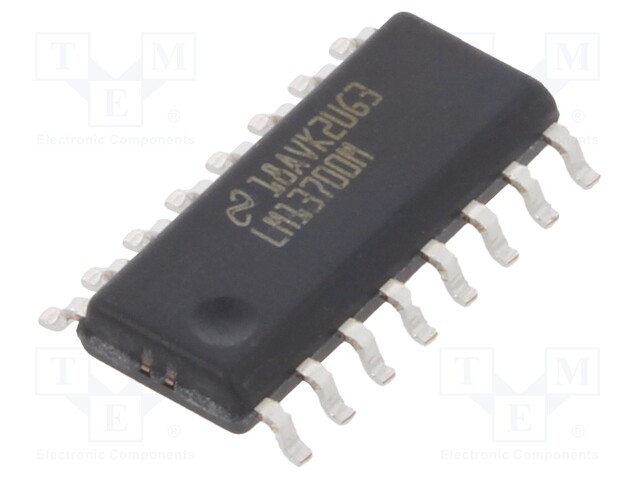 IC: operational amplifier; 2MHz; Channels: 2; SO16; 10÷36/±5÷18VDC