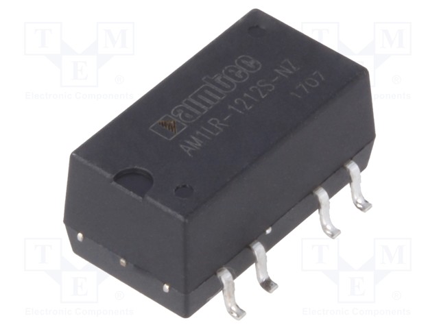 Converter: DC/DC; 1W; Uin: 11.4÷12.6V; 12VDC; Iout: 84mA; SMD; 2g