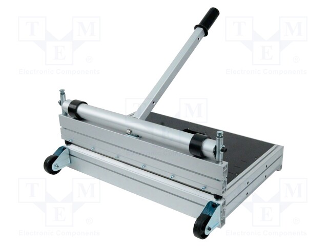 Tool: hand operated PCB shear; Works with: PRT-STW41490650