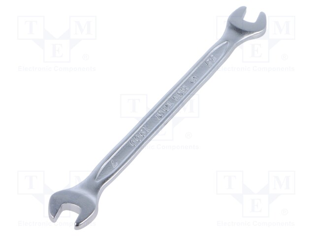 Wrench; spanner; 5.5mm,7mm; Chrom-vanadium steel; L: 123mm