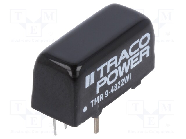 Converter: DC/DC; 9W; Uin: 18÷75V; Uout: 12VDC; Uout2: -12VDC; SIP8