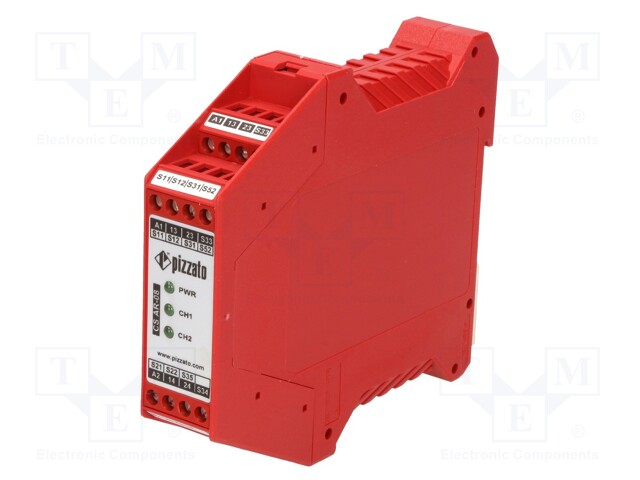 Module: safety relay; Series: CS; Mounting: DIN; -25÷55°C; 24VDC