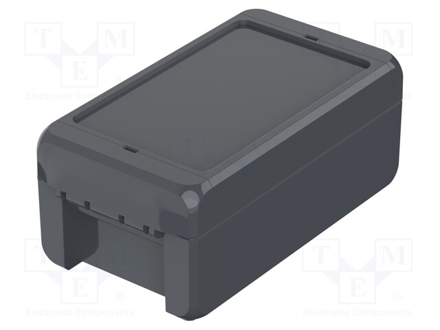 Enclosure: multipurpose; X: 80mm; Y: 151mm; Z: 60mm; BOCUBE; graphite