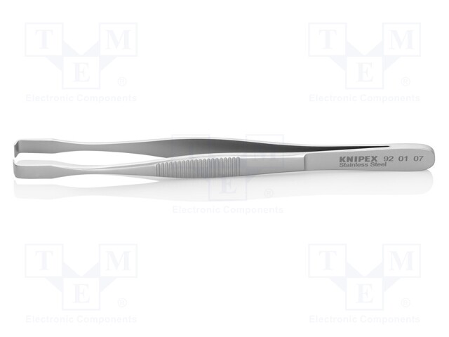 Tweezers; 143mm; for precision works; Blades: straight