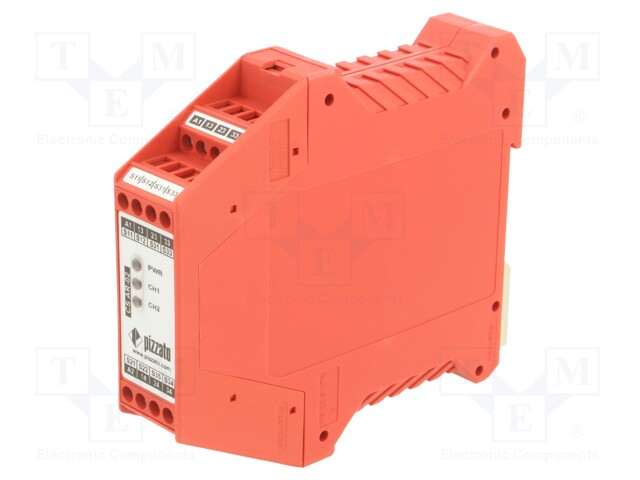 Module: safety relay; Series: CS; Mounting: DIN; -25÷55°C; 230VAC