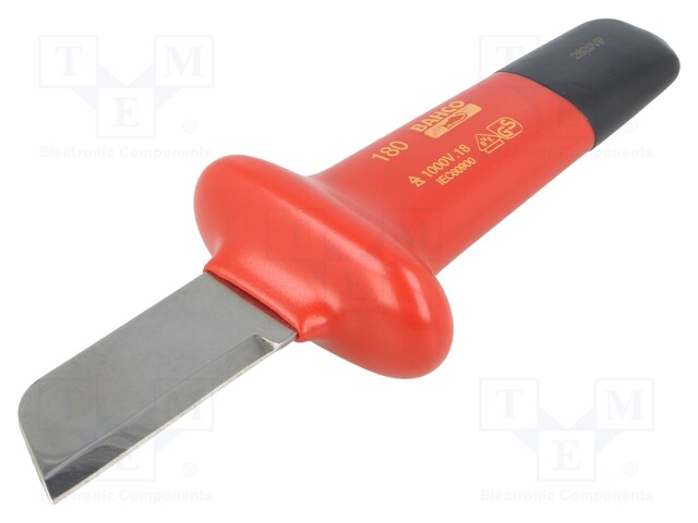 Knife; for electricians; Kind of blade: straight; 1kVAC