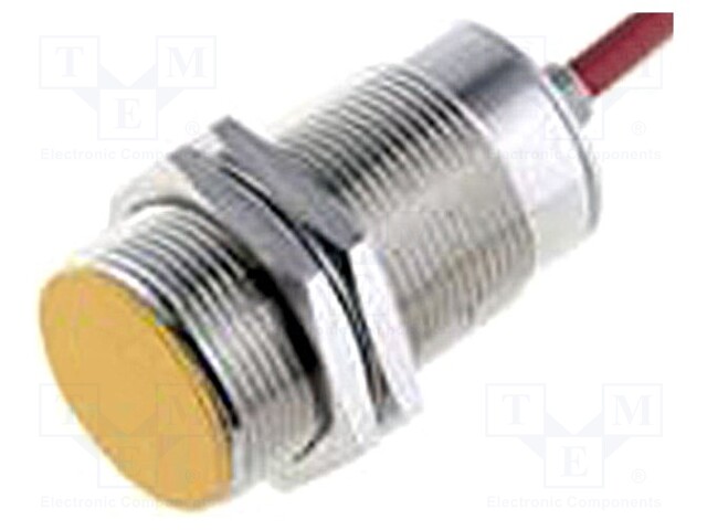 Sensor: inductive; Output conf: PNP / NO; 0÷10mm; 10÷30VDC; M30