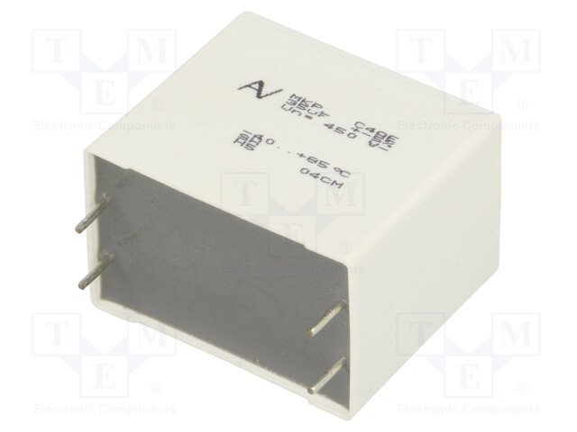 Capacitor: polypropylene; DC-Link; 35uF; ESR: 3.5mΩ; C4AE; THT; ±5%