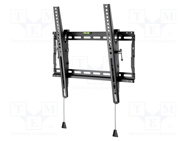 LCD/LED holder; black; tiltable; 70kg