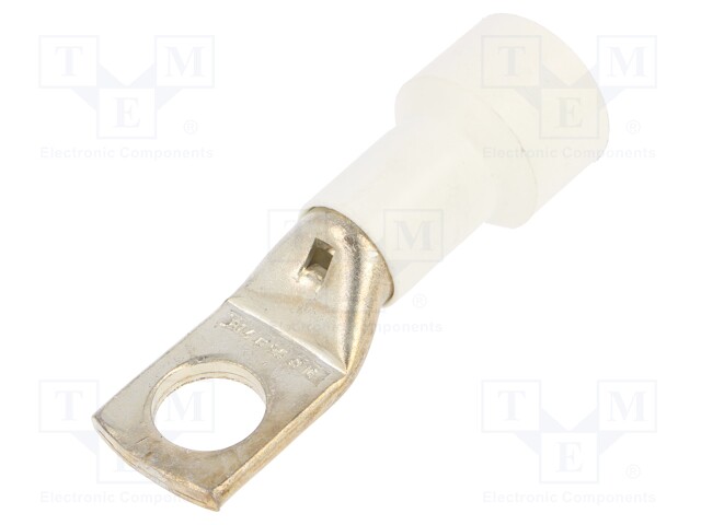 Tip: ring tube; M16; Ø: 16.5mm; 95mm2; crimped; for cable; insulated