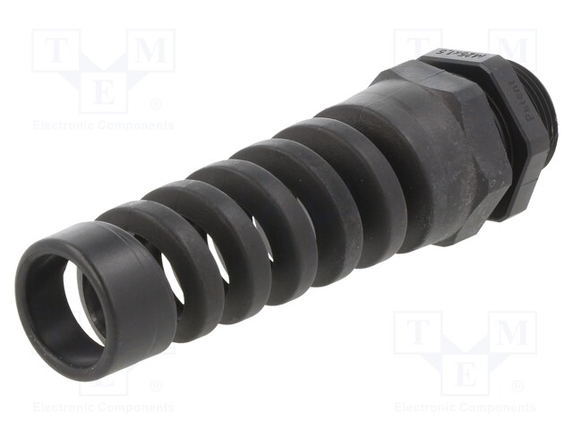 Cable gland; with strain relief; M25; IP68; Mat: polyamide; black