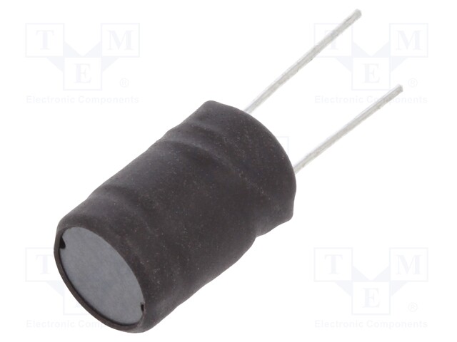 Inductor: wire; THT; 820uH; 1.4A; ±10%; Ø11.5x17.5mm; vertical