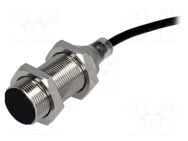 Sensor: inductive; Output conf: PNP / NO; 0÷5mm; 10÷30VDC; M18