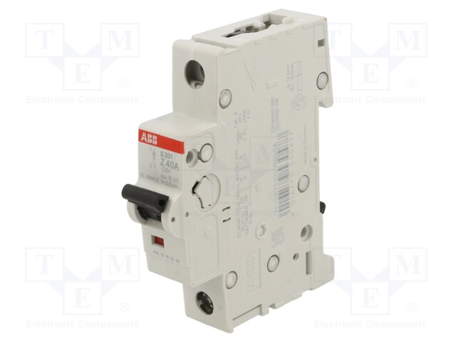 Circuit breaker; DIN; Charact: Z; 6kA; IP20; 0.75÷25mm2