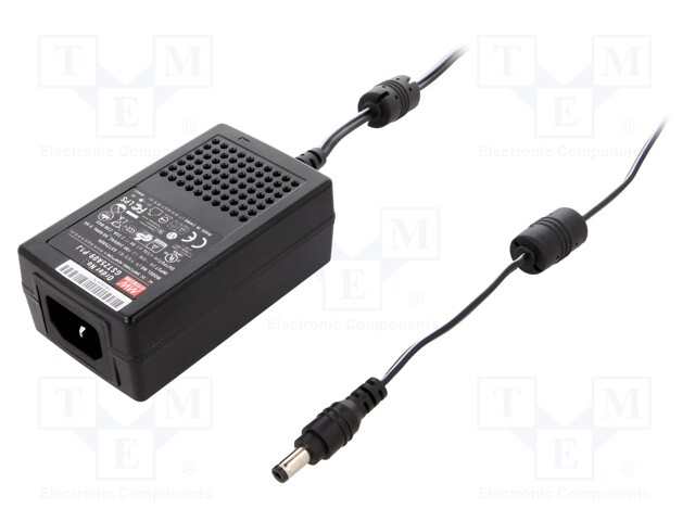 Power supply: switched-mode; 9VDC; 2.55A; Out: 5,5/2,1; 23W; 85%