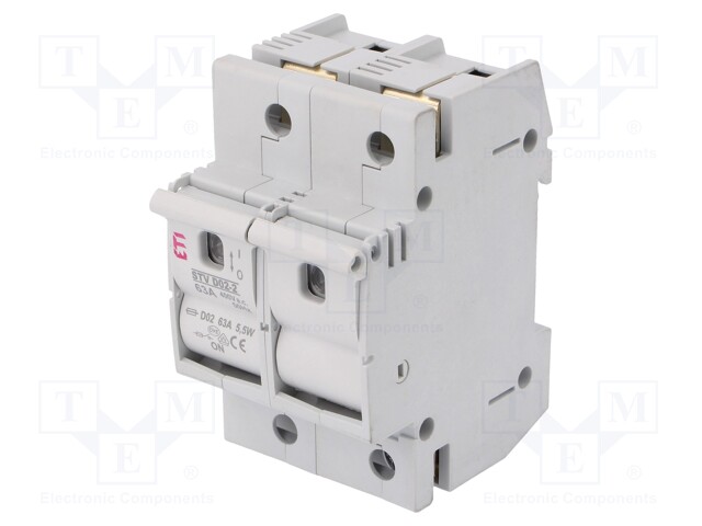 Fuse disconnector; D02; Mounting: for DIN rail mounting; 63A