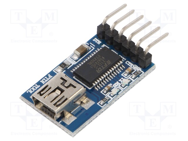 Module: converter; USB-UART; USB B mini