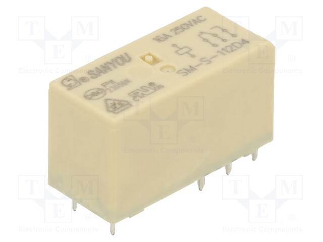 Relay: electromagnetic; Ucoil: 12VDC