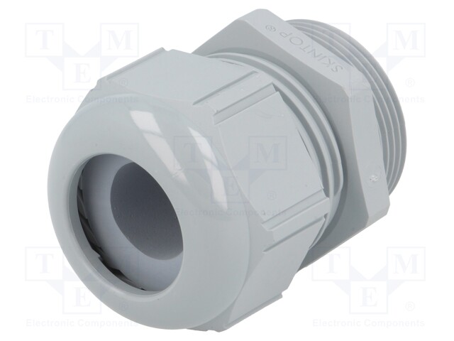 Cable gland; M32; IP68,IP69K; Mat: polyamide; dark grey