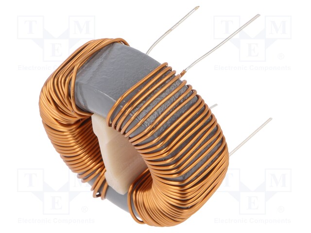 Inductor: wire; THT; 22mH; 4.5A; 73mΩ; 230VAC; 21x13mm; -20÷+50%