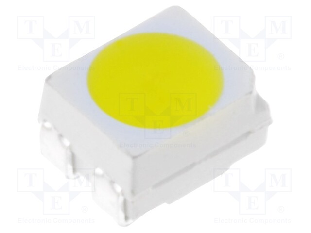 LED; SMD; 3528,PLCC4; white cold; 3000÷4000mcd; 120°; 50mA; 3÷3.8V