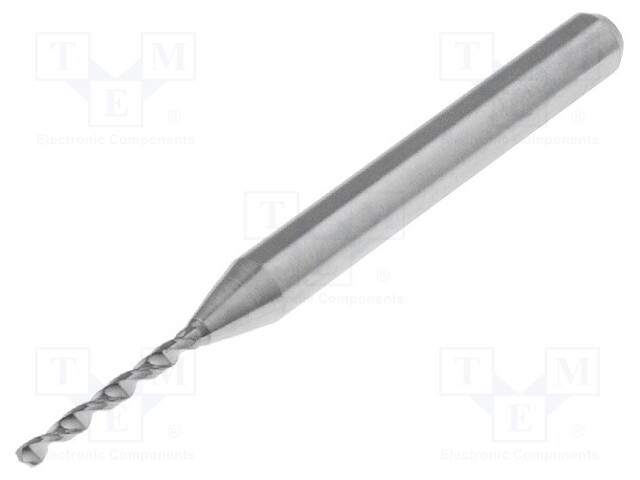 Drill bit; PCB; Ø: 1.05mm; L: 38.2mm; 1/8" (3,175mm)