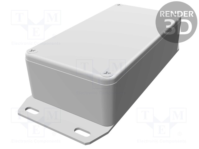 Enclosure: multipurpose; X: 60mm; Y: 112mm; Z: 31mm; 1590W; aluminium