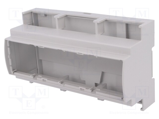 Enclosure: for DIN rail mounting; Y: 91mm; X: 160.2mm; Z: 53mm; ABS