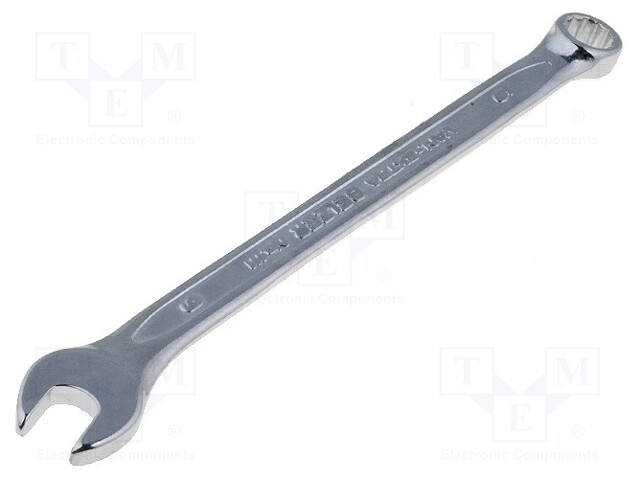 Key; combination spanner; 6mm; Overall len: 105mm; tool steel