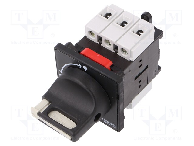 Main emergency switch-disconnector; Poles: 3; 12A; TeSys VARIO